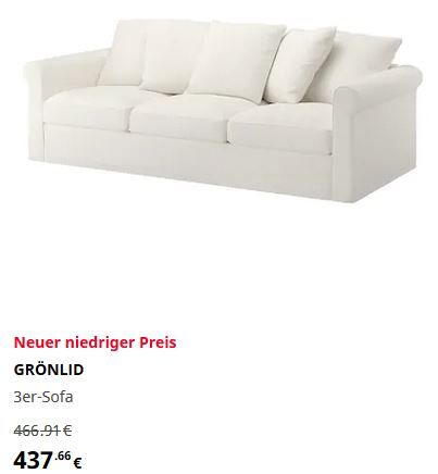 ikea grönlid reduziert