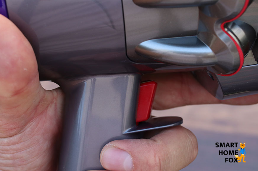 Bouton d'alimentation du Dyson V11 Absolute