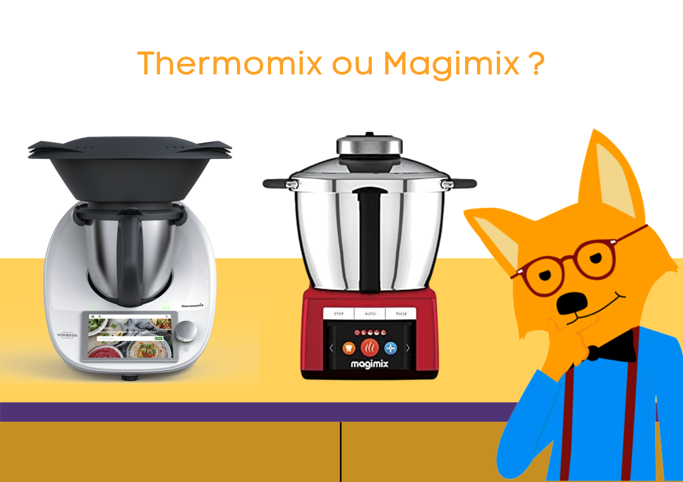 Robot cuiseur Thermomix TM6 + Couvre-lame éplucheur + Découpe-minute + Bol  Basic –