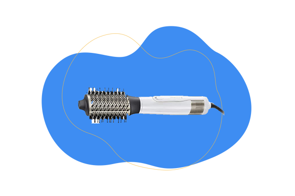 Вы видите фен-щетку Remington Hydraluxe 2 в 1.