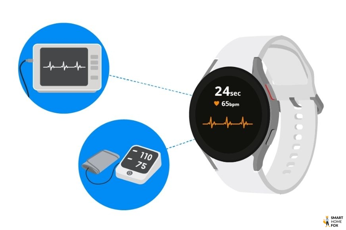 Smartwatch с ЭКГ и изм давления